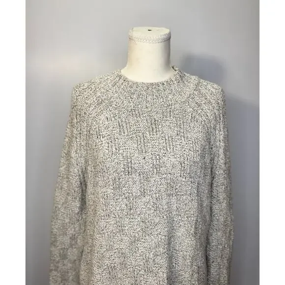 prAna Sky Meadow Sweater Large Recycled Cotton Knit Outdoor Gorpcore Ethical - Picture 7 of 16